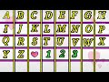 abcd alphabets+abc+abcd abcd+ english alphabets+counting numbers+one two three fiza kids tv