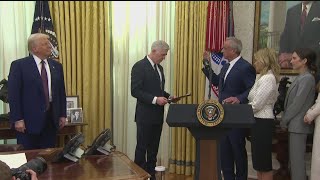 Robert F. Kennedy Jr. sworn in as President Trump's health secretary