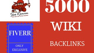 Wiki Backlinks Fiver