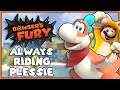 Can You Beat Bowser's Fury While Always Riding Plessie?