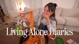 Living Alone Diaries | An introvert's self care day of not leaving the house and