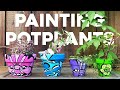 Painting Terracotta Pots | DIY pot plant artwork with Kasper