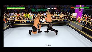 WR3D TOP5 FINISHER TO BROCK LESNAR|| BROCK LESNAR VS ALL WR3D WWE 2K22 2K23||BEST WWE GAME