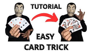 SIMPLE BUT AMAZING TUTORIAL CARD TRICK