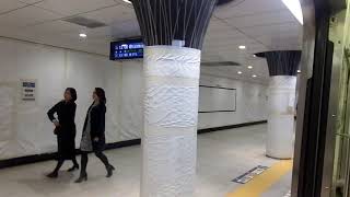 東武20000系　側面展望　人形町→北千住（日比谷線）　21807編成