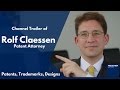 Welcome to my Video Channel - Rolf Claessen - Patent Attorney - Patents, Trademarks, Designs