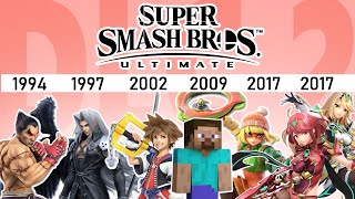 Timeline of Character Debuts (FINAL Update) | Super Smash Bros. Ultimate