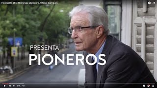 Innovación LED: Homenaje al pionero Antonio Garrigues