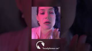 ASMR Shorts | Touching your face to take the stress away #shorts