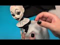 i turned art the clown into a monster high character ooak monster high doll repaint