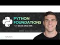 NEW COURSE: Python Foundations for Data Analysis