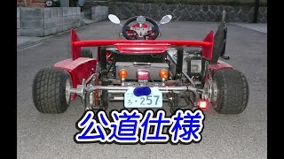 Real Mario Go Kart　自作の公道カート マリオカート