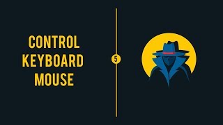 Python Keylogger Tutorial - 5 - Control mouse/keyboard using Pynput