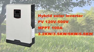 Ouyad #David off grid solar inverter MPPT charger, working withtout batteries Vmii series.