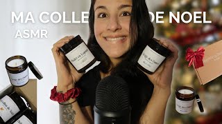 ASMR - Je te présente ma collection de Noël Sparkling Season Candle ♥🎄