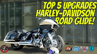 Top 5 Harley-Davidson Road Glide  Upgrades 2023!!