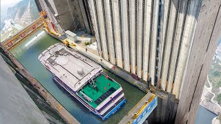 China Built a Giant Elevator to Take its Ships Across Mountains