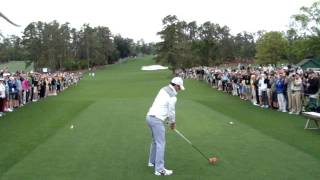 Rory Mcilroy and Matthew Fitzpatrick Down the Line # 8 Augusta