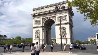 09.05.22 Paris, L’Orangerie, Arche, Rainstorm