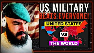 British Marine Reacts To The United States (USA) vs The World - Who Would Win? Military Comparison
