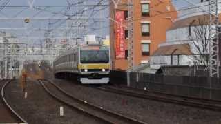 【JR東日本】E231系0番代未更新車中央・総武線各駅停車船橋駅到着