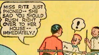 Fritzi Ritz - in a hurry - humor funny comic book strips spinoff  #shortvideo  #ytshort