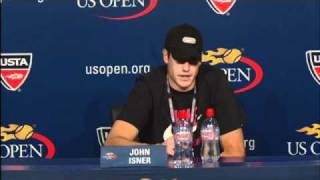 2010 US Open Press Conferences: John Isner (Second Round)