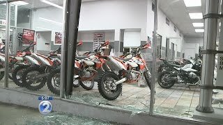 Motorcycle dealership struggles with repeated thefts