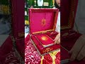 Red bridal Quran with Box