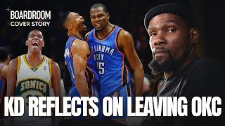 Kevin Durant Talks LEAVING OKC Thunder & OWNING the Sonics! | Boardroom Cover St