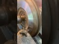 Machining Rotors on the brake lathe