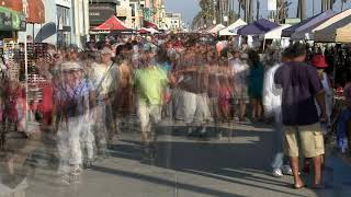 People walking in time lapse - no Copyright