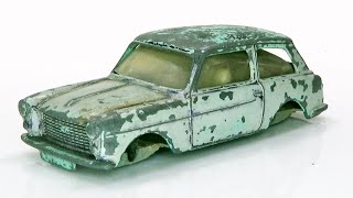 Austin A 40, restoration of the Spot-On diecast model to factory condition.