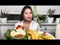 Ăn gà hấp cay marryphancanada eating mukbang