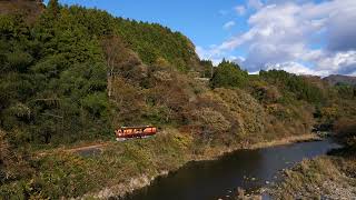 わたらせ渓谷鐵道 小中～神戸 8721D トロッコわっしー5号