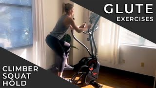 Glute Exercises: Premium Climber Squat Hold