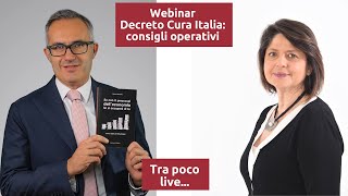 Webinar - Decreto Cura Italia: consigli operativi