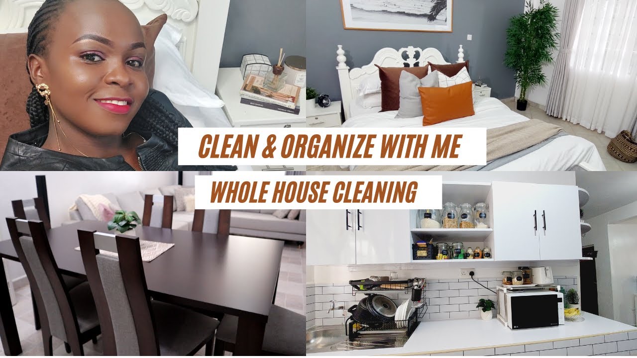 Clean With Me Whole House Cleaning And Organizing Bedroom Kitchen