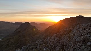 Silent Flight - Sunrise over Welsh Mountains - Beautiful Welsh Countryside