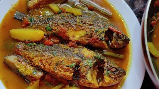 হিং দিয়ে পাতলা মাছের ঝোল || Thin fish broth with asafoetida