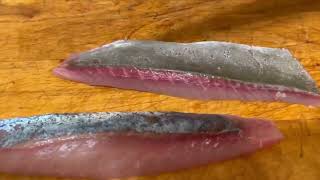 How to Fillet Shima Aji for Nigiri and Sashimi