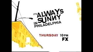 2007 FX Bump: It's Always Sunny in Philadelphia Promo - Aired November 6, 2007