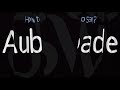 how to pronounce aubade correctly