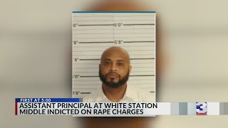 Principal charged with rape was on TV after writing paternity book