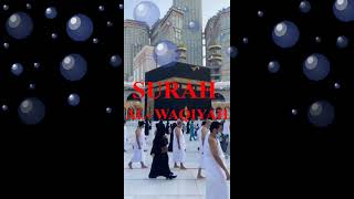 Surah Al-Waqiah |Sheikh Shuraim (HD)With Arabic Text |سورة الواقعة|14 times for Wealth, Job, Rizq