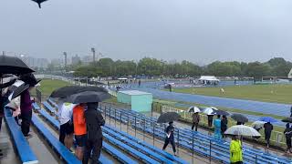 九州インカレ女子100m決勝(藤原　倫)