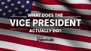 Joe Biden taps Kamala Harris as his VP pick. So what does the vice president actually do? | ABC News