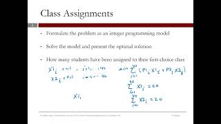 12 Integer Optimization Part 2 Video