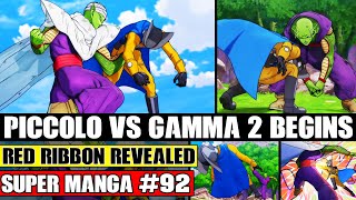 PICCOLO VS GAMMA 2! Secrets Of The Red Ribbon Revival Dragon Ball Super Manga Chapter 92 Spoilers