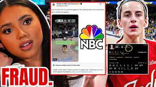 Caitlin Clark Fans DESTROY NBC after GLAZING Azzi Fudd for FRAUD Record WNBA Performance!
